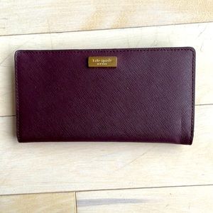 Plum Kate Spade Wallet